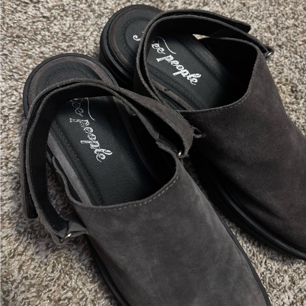 Free People Milo Slingback Mule Clog Shoes - Picture 4 of 11